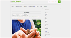 Desktop Screenshot of enrico-galvini.com