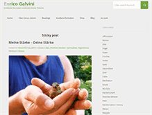 Tablet Screenshot of enrico-galvini.com